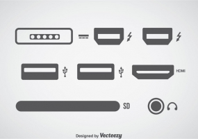 285x200 Computer Port Free Vector Graphic Art Free Download (Found 4,449