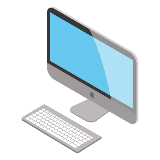 512x512 Isometric Mac Computer