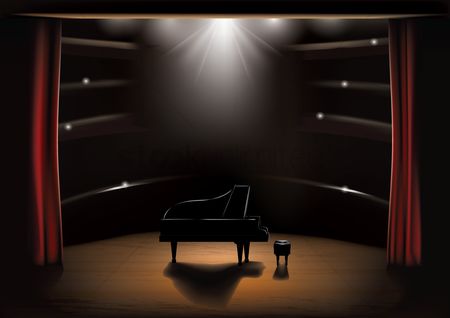 450x318 Free Concert Stage Stock Vectors Stockunlimited