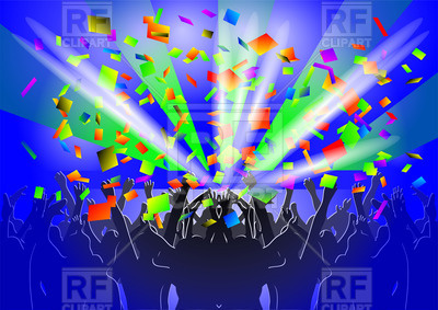 400x283 Silhouette Of Dancing People