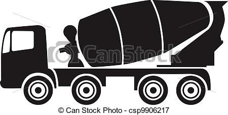 450x228 Collection Of Cement Mixer Truck Clipart High Quality, Free
