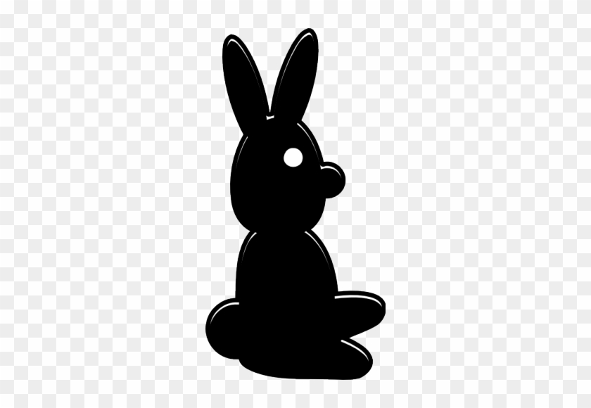 840x580 Vector Silhouette Graphics Of Rabbit