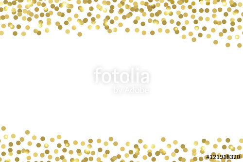500x334 Gold Confetti. Vector Background. Stock Image And Royalty Free