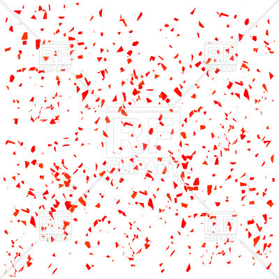 400x400 Red Confetti Background Vector Image Vector Artwork Of
