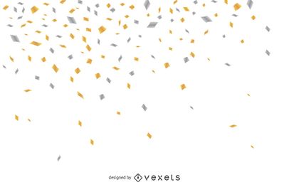 406x260 Pink Confetti Background