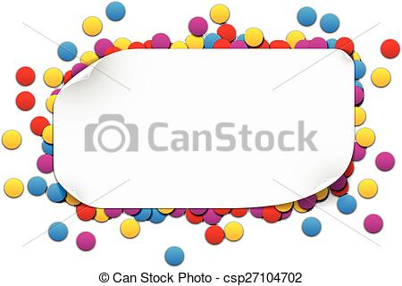 450x320 Confetti Celebration Background. Colorful Celebration Background