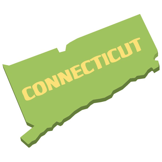 660x660 Vector Map Of Connecticut