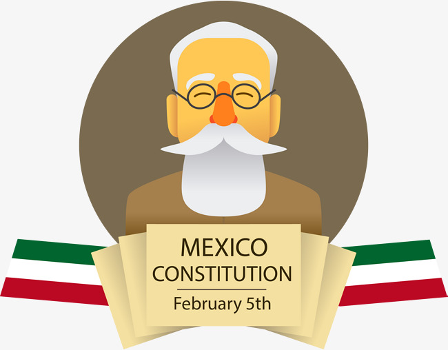 650x508 Vector Hand Painted Mexican Constitution, Vector, Hand Painted