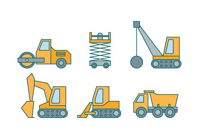 700x490 Free Construction Equipment Vectors