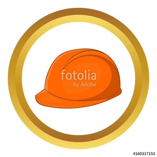 500x500 Construction Helmet Vector Icon Stock Image And Royalty Free