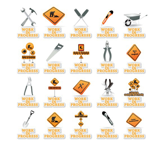 500x477 Different Under Construction Icon Vector Set 04 Free Download