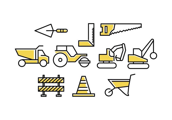 700x490 Free Construction Line Icon Vector