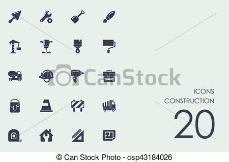 450x319 Set Of Construction Icons. Construction Vector Set Of Modern