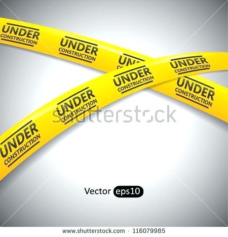 450x468 Under Construction Tape Set Of Black And Yellow Seamless Caution