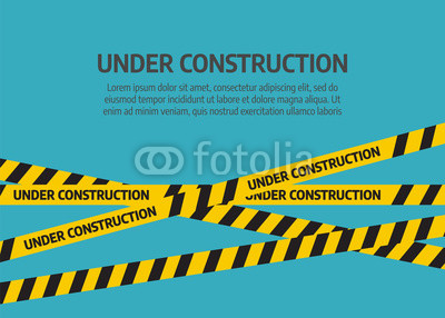 400x286 Under Construction Website Page. Under Construction Tape Warning