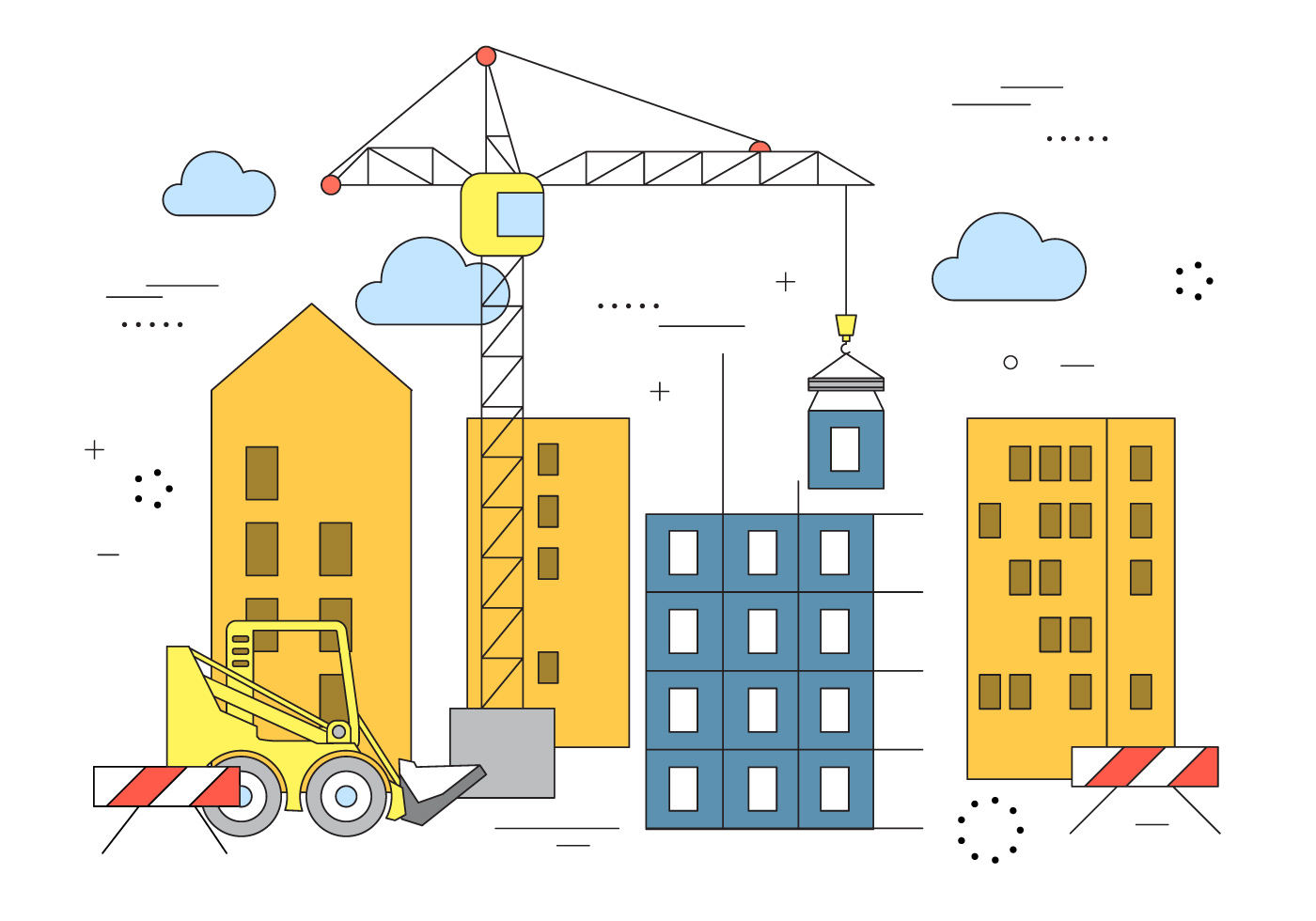 Construction Vector