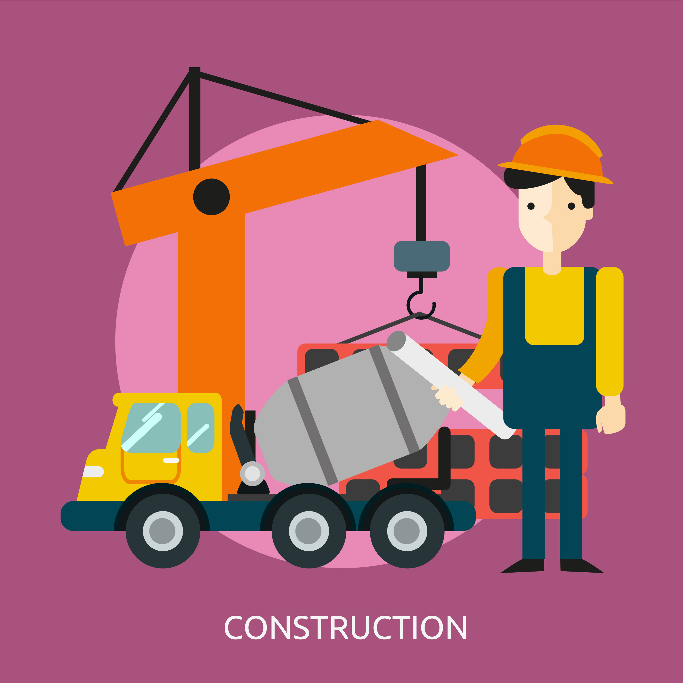 2709x2709 Construction Vector