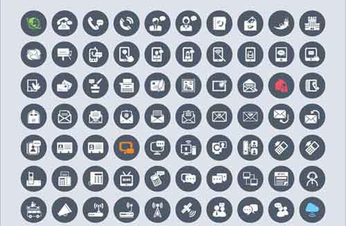 500x328 Contact Icons 19 Free Sets Useful For Website Design