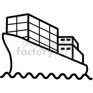 300x300 Royalty Free Container Ship Vector Icon 398545 Icon