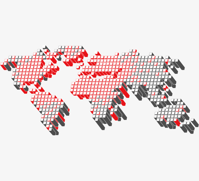 650x589 Wave Point Vector World Continents, Vector, Creative, Continents