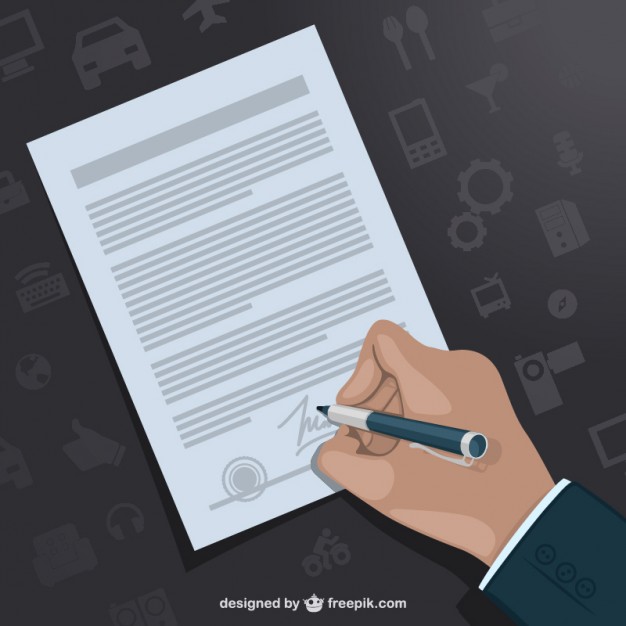 626x626 Contract Vector Vectors, Photos And Psd Files Free Download