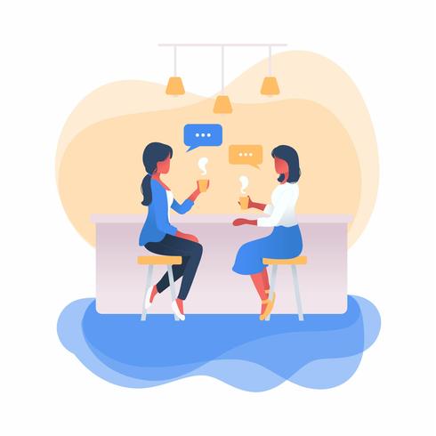 490x490 People Talking Vector