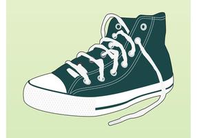 286x200 Converse Shoes Free Vector Art