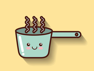 300x227 Cooking Pot Royalty Free Vectors