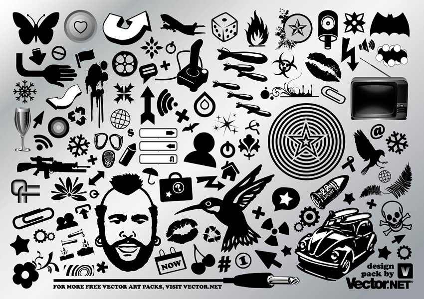 850x600 Cool Vector Graphic Set Vector Art Amp Graphics
