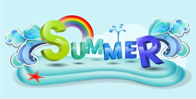 650x330 Cool Summer Poster Background Vector [Ai]