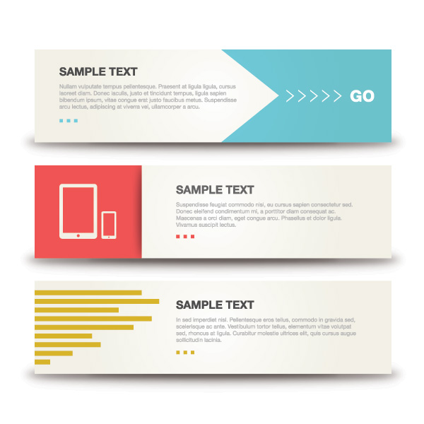 600x600 6 Awesome Free Vector Website Banners Creative Beacon