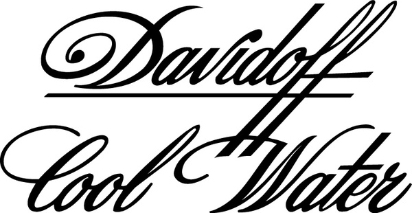 600x310 Davidoff Cool Water Logo Free Vector In Adobe Illustrator Ai ( .ai
