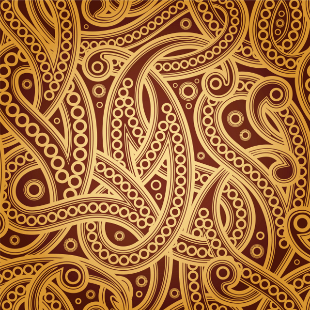 640x640 Free Vector Vintage Pattern