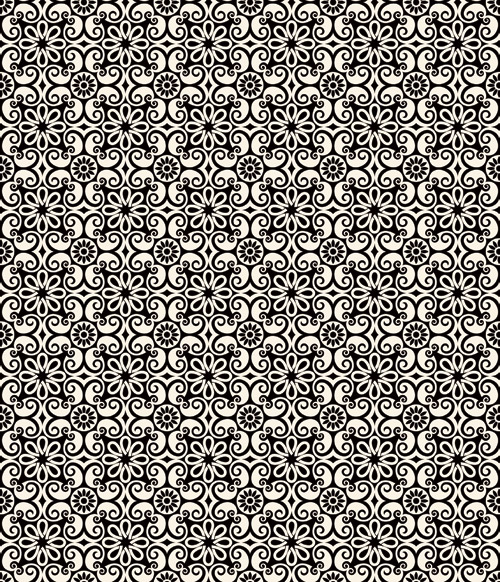 500x582 Cool Islamic Seamless Vector Background Pattern