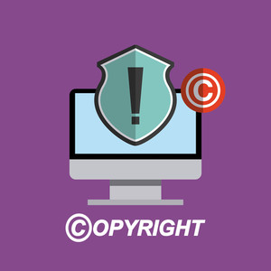 300x300 Copyright Concept Royalty Free Vectors