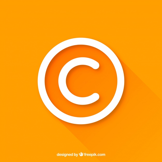 626x626 Copyright Symbol In Flat Style Vector Free Download