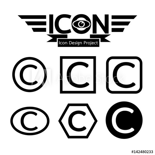 500x500 Copyright Icon