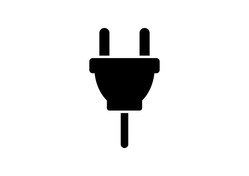 800x566 Powercord Free Vector Icon