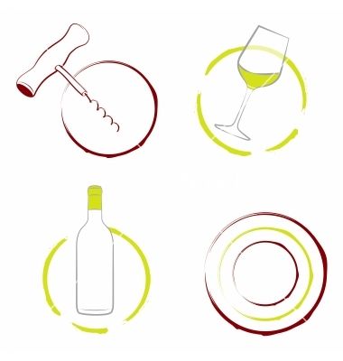380x400 The Wineglass Bottle Of Wine And Corkscrew Vector Photoshop