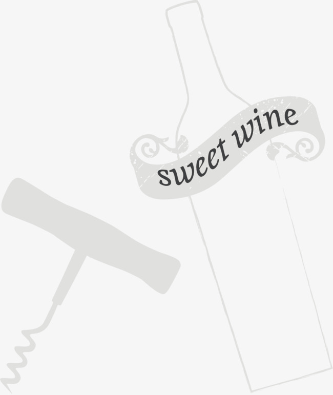 650x771 Vector Red Wine With Corkscrew, Vector, Red Wine, Photos Png And