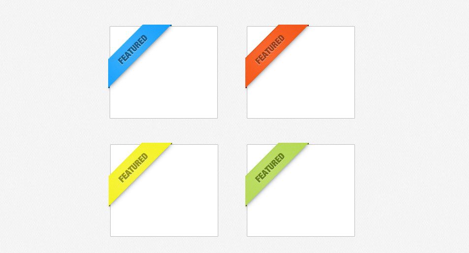 954x514 Corner Ribbons Check More