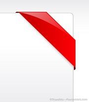 180x206 Free Ribbon Corner Banner Clipart And Vector Graphics