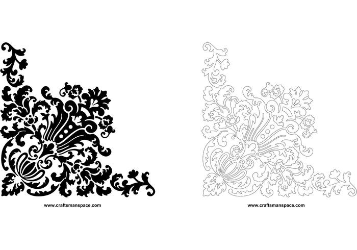 700x490 Corner Design Ornament