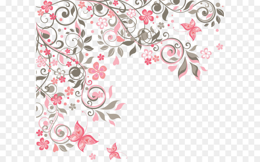 900x560 Butterfly Flower Euclidean Vector