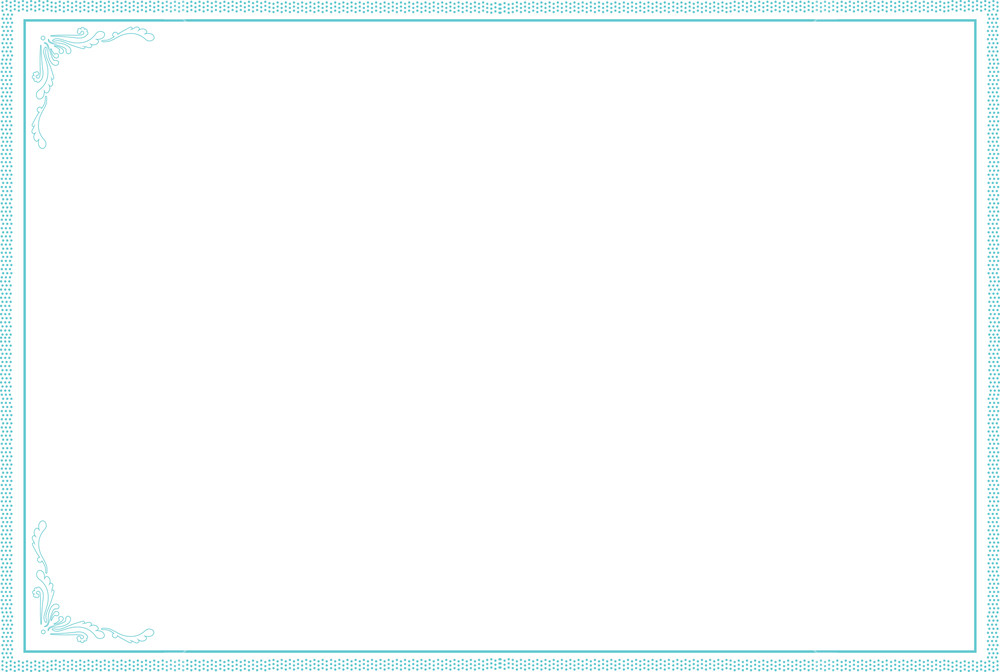 1000x672 Border Vector In A Classic, Elegant Style With Corner Flourishes