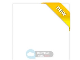 310x233 Corner Ribbon Free Psd Ui Download