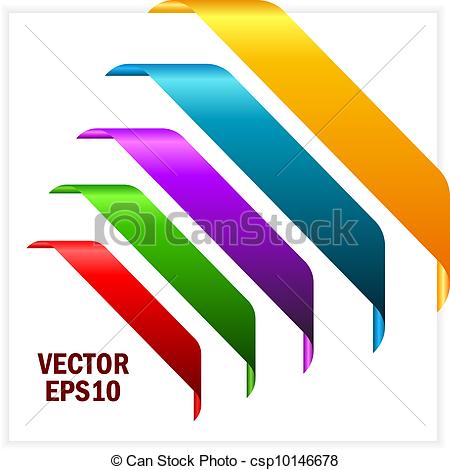 450x470 Corner Ribbon Banner