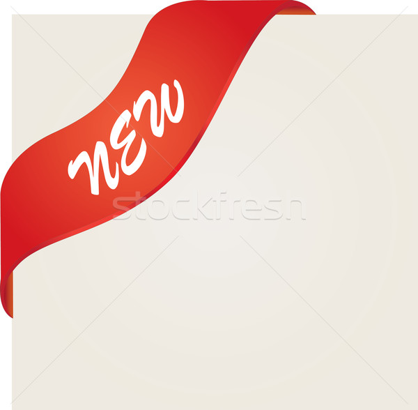 600x588 New Red Corner Ribbon Vector Illustration Maria Dragomer