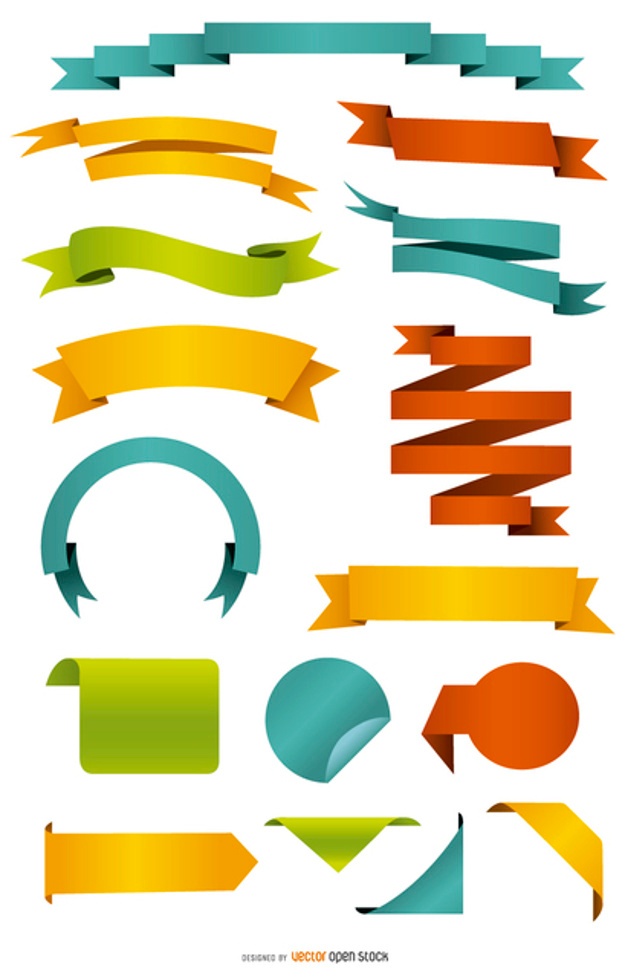 625x979 Vertical Corner Ribbon Vectors, Photos And Psd Files Free Download