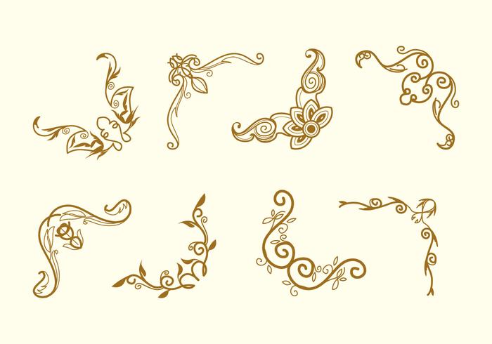 700x490 Scrollwork Corner Vector